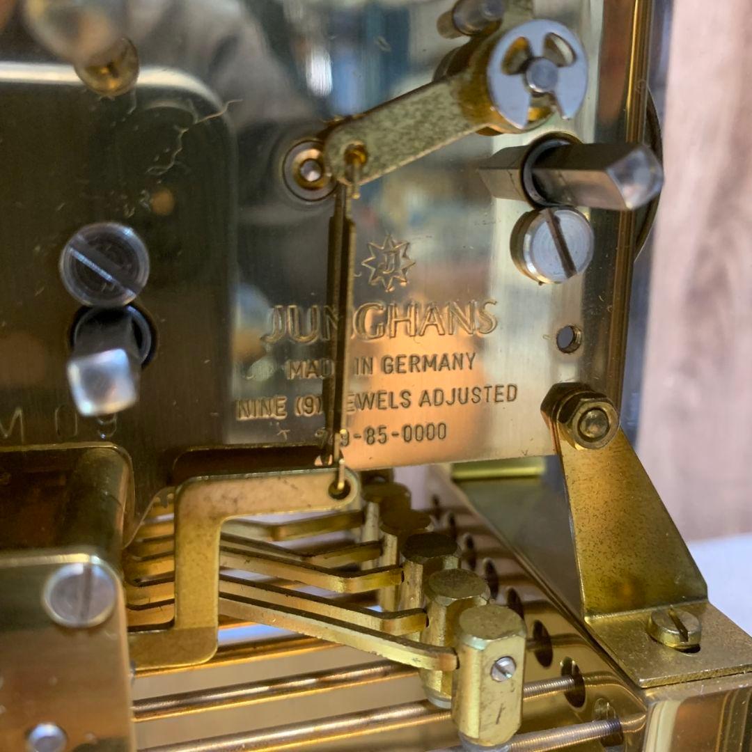 I463\" 現状品 JUNGHANS ユンハンス 置き時計音出し未確認