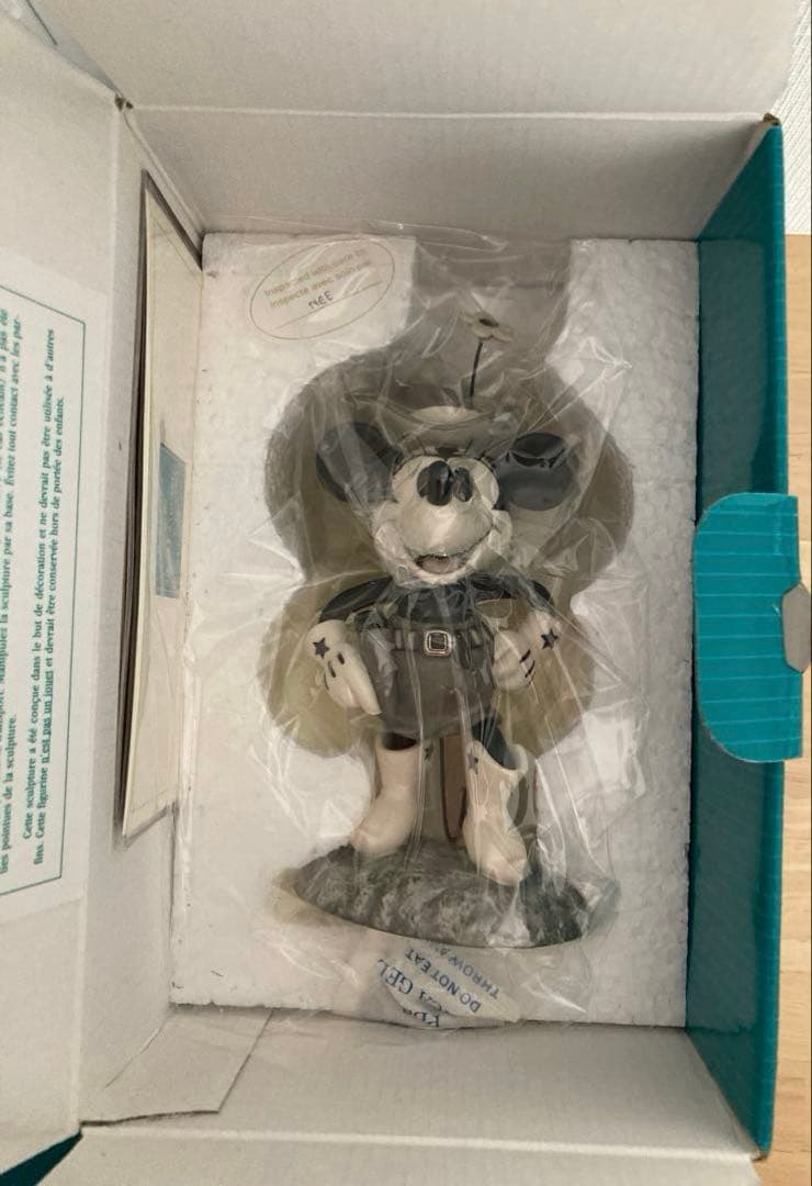 ディズニー WDCC ミッキー　ミニー　カウボーイ　置物 フィギュア レア