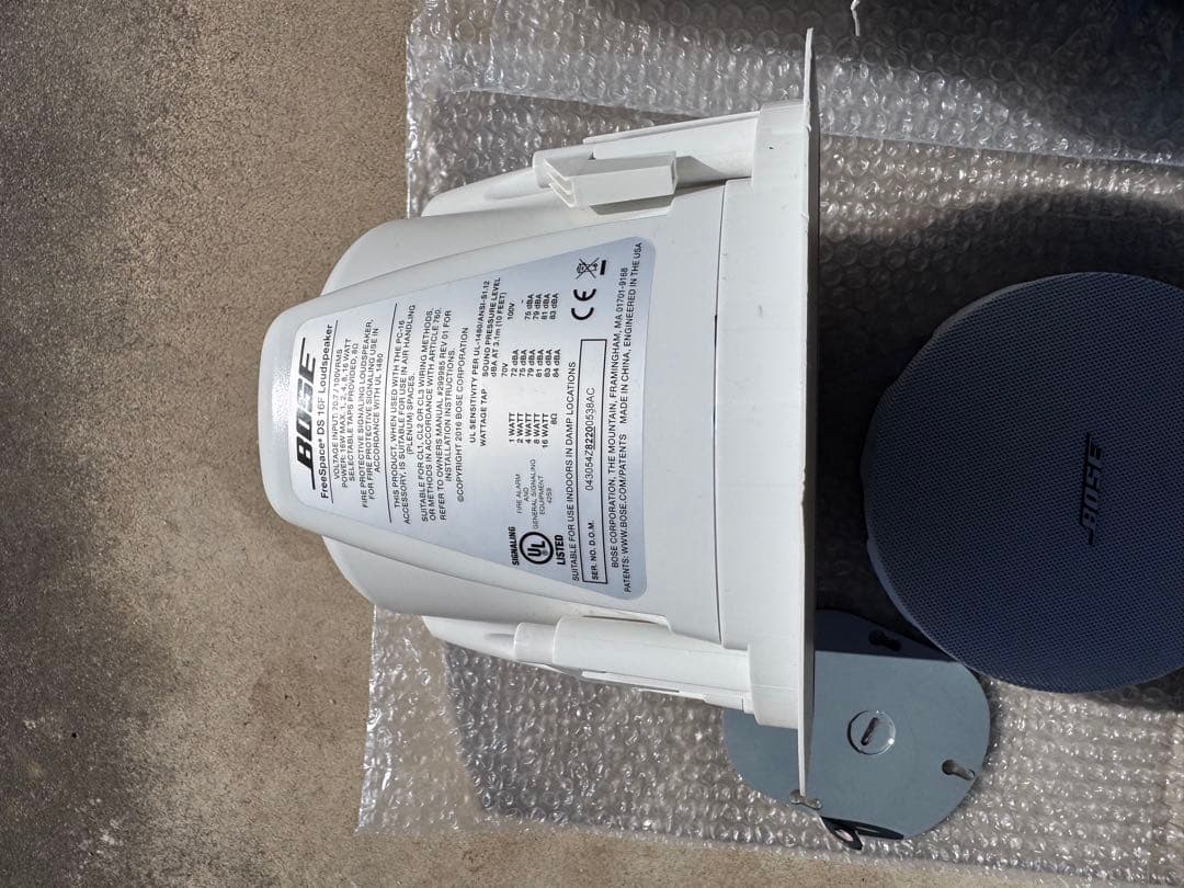 【中古】Bose 天井埋め込み型スピーカー DS16FW