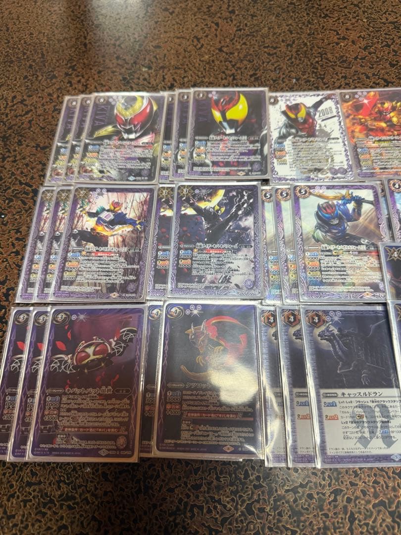 仮面ライダーキバデッキ40枚＋差し替え付き 高レート