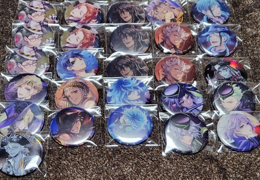 ツイステAGF 寮服缶バッジまとめ