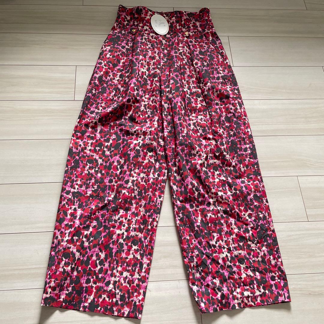 ルールロジェット　ハイウェストワイドパンツ　サイズ2