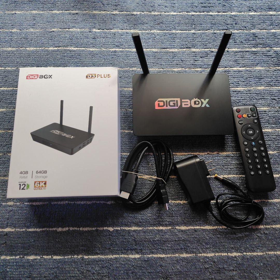 テレビ DigiBox D3 Plus 6K 4GB RAM 64GB