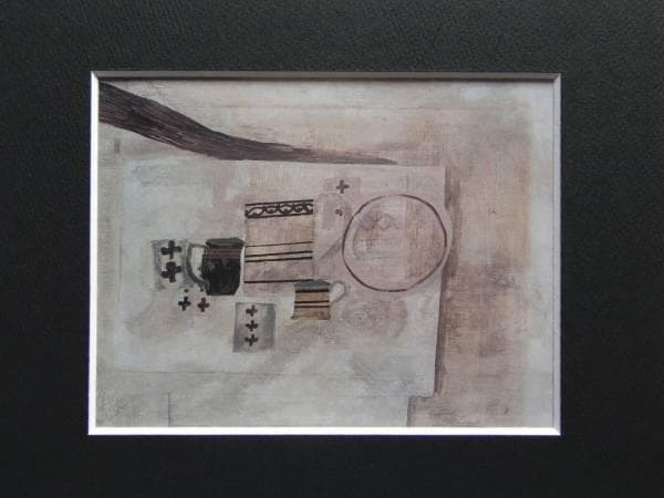 BEN NICHOLSONO.M.、1929、海外版超希少レゾネ、新品額付