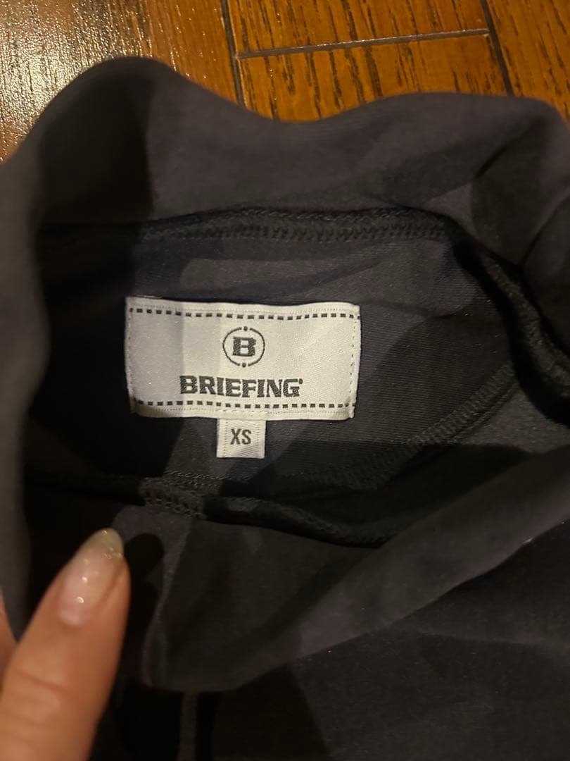 BRIEFING レディース　モックネックシャツ XS