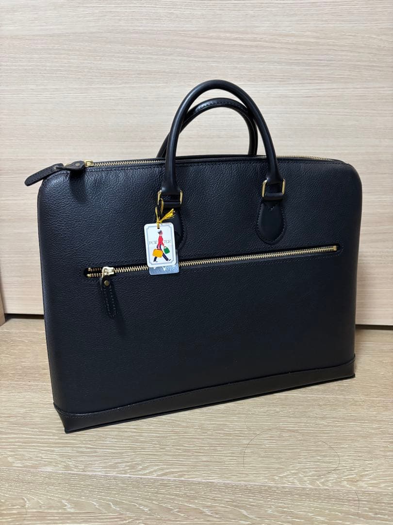たんたんめん　新品 PORTER CAMIE カミュー　ブリーフケース　黒