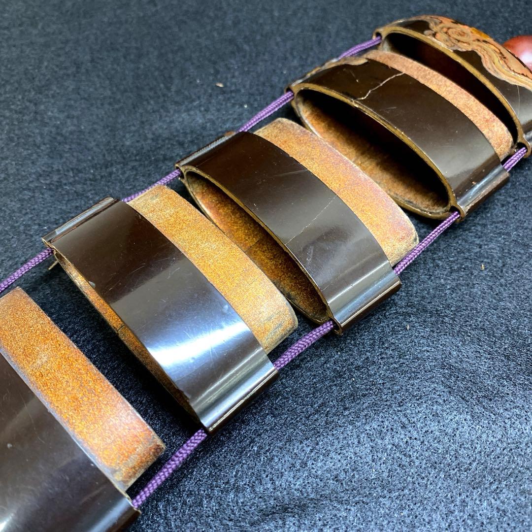 江戸時代　蒔絵鬼図内梨地印籠　共箱　128g 東Y7-0328☆2Fトコカ