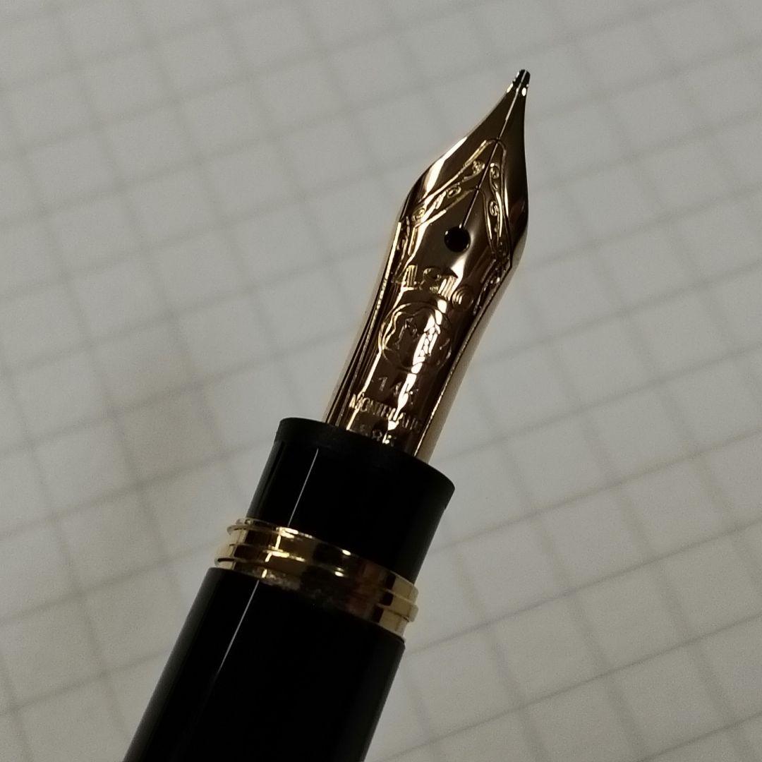 【訳有】モンブラン マイスターシュテュック 114 モーツァルト 万年筆 14K
