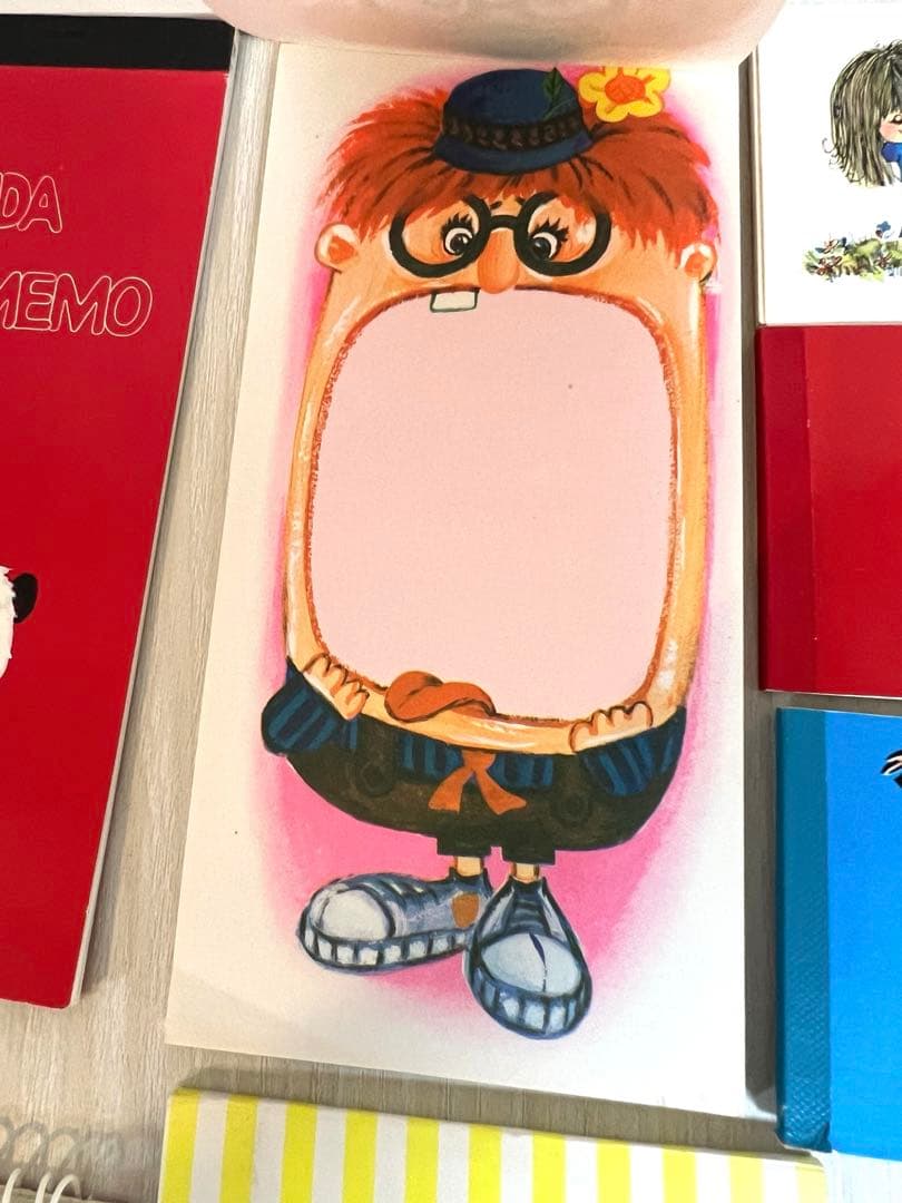 【即購入OK】昭和レトロ 当時物 メモ帳 まとめ売り水森亜土 サンリオ 他