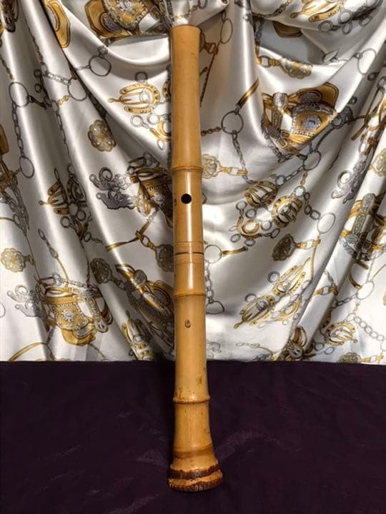 ⭐️都山流尺八　真山銘2印　長さー約51.3センチ　古い尺八