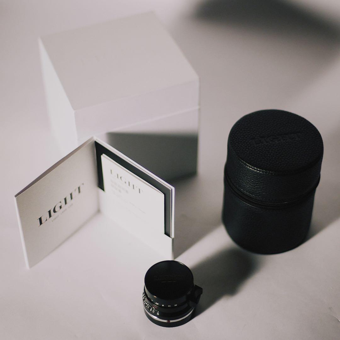 Light lens lab M 35mm F2 ライカM用 ブラックペイント