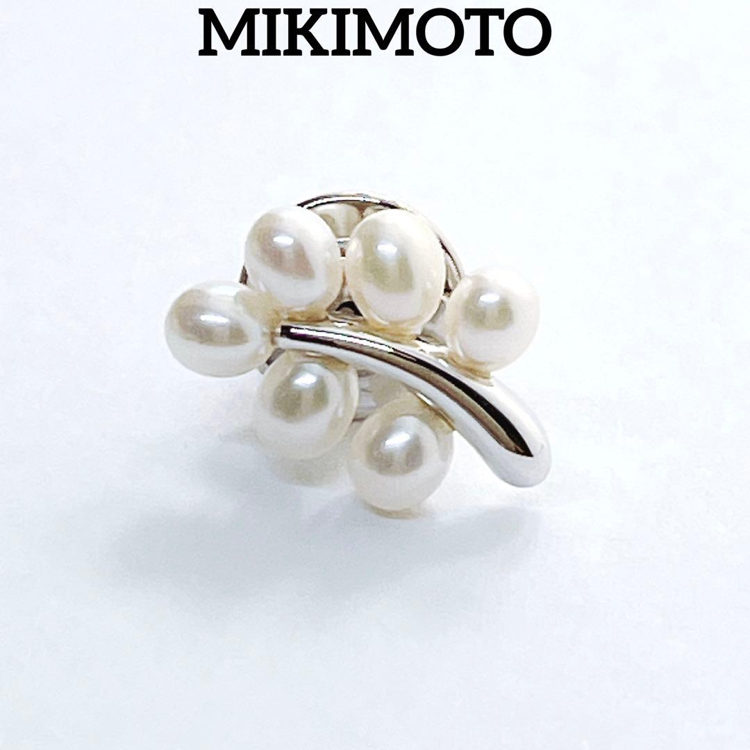 【未使用品級】✨MIKIMOTO ミキモト パール　　　ピンブローチ タイピン