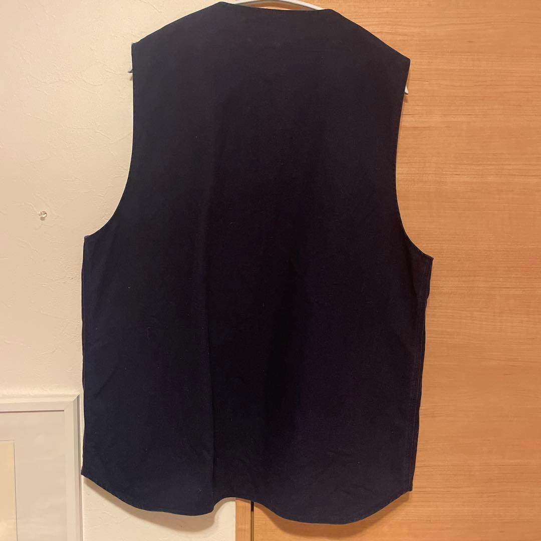 Carhartt ブラック ベスト バンダナ柄