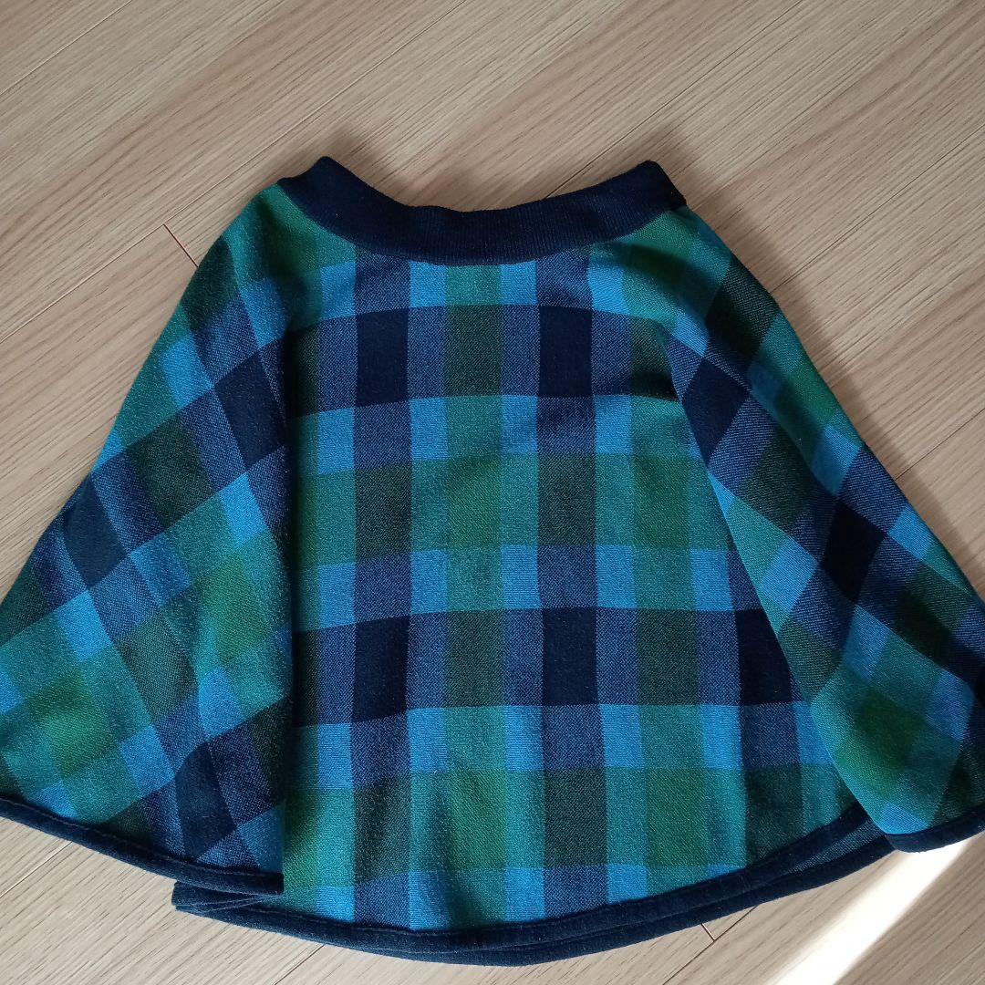 familiar 150cm 　チェックスカート