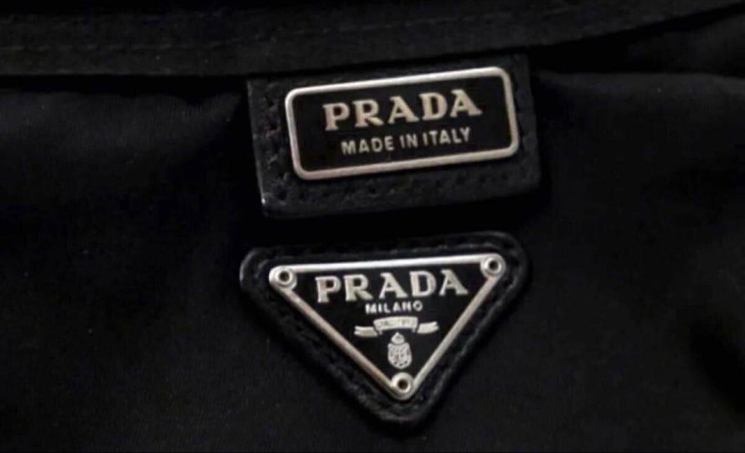 ◆ PRADA プラダ テスート ナイロン ショルダー カメラ バッグ ポーチ黒