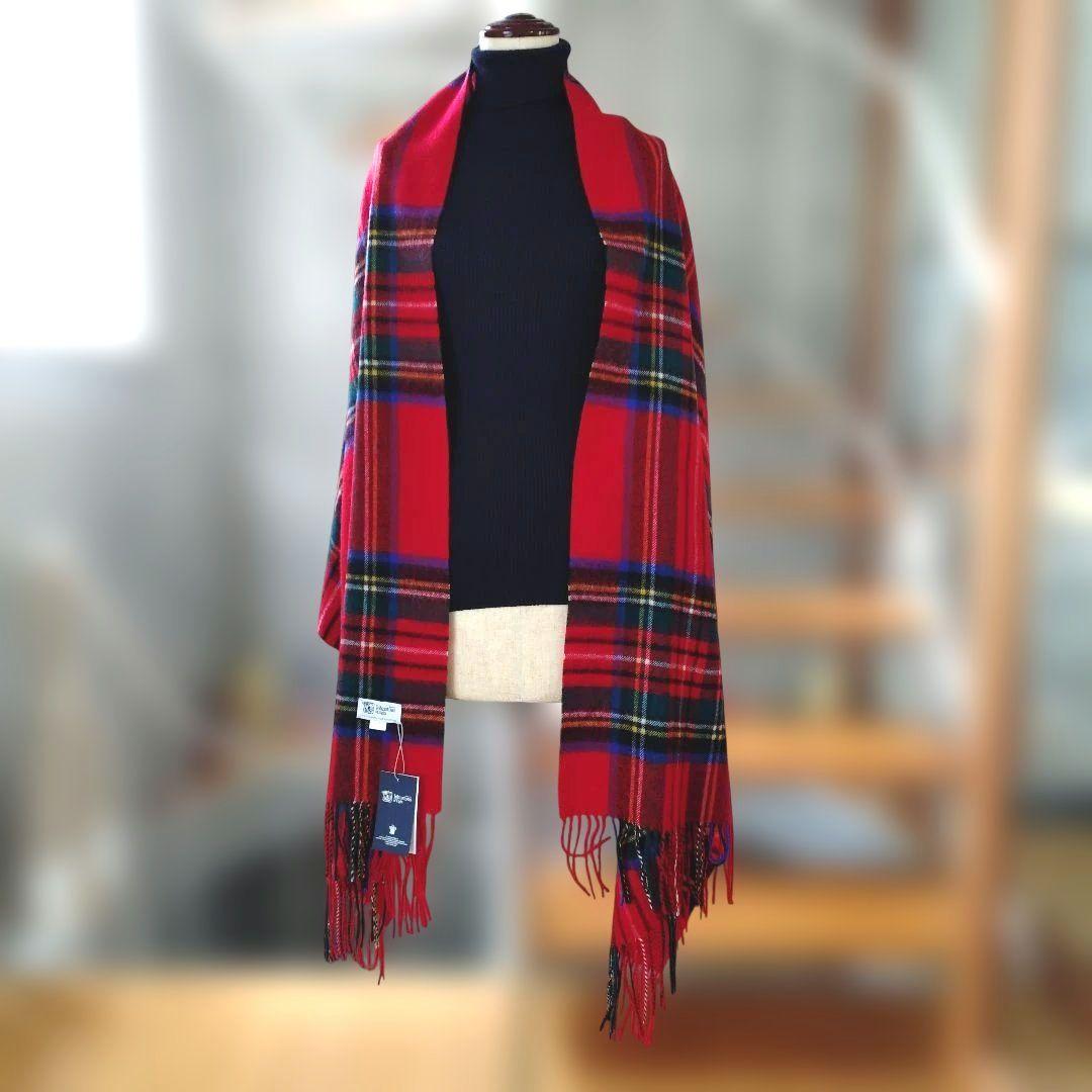 ぷ*り様 【Johnstons of Elgin】ロイヤルスチュアート大判カシミ