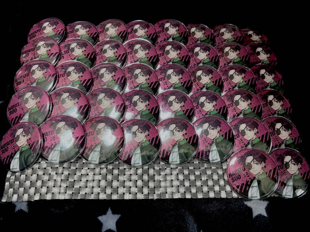 WIND BREAKER 展 蘇枋 缶バッジ グリッター 個