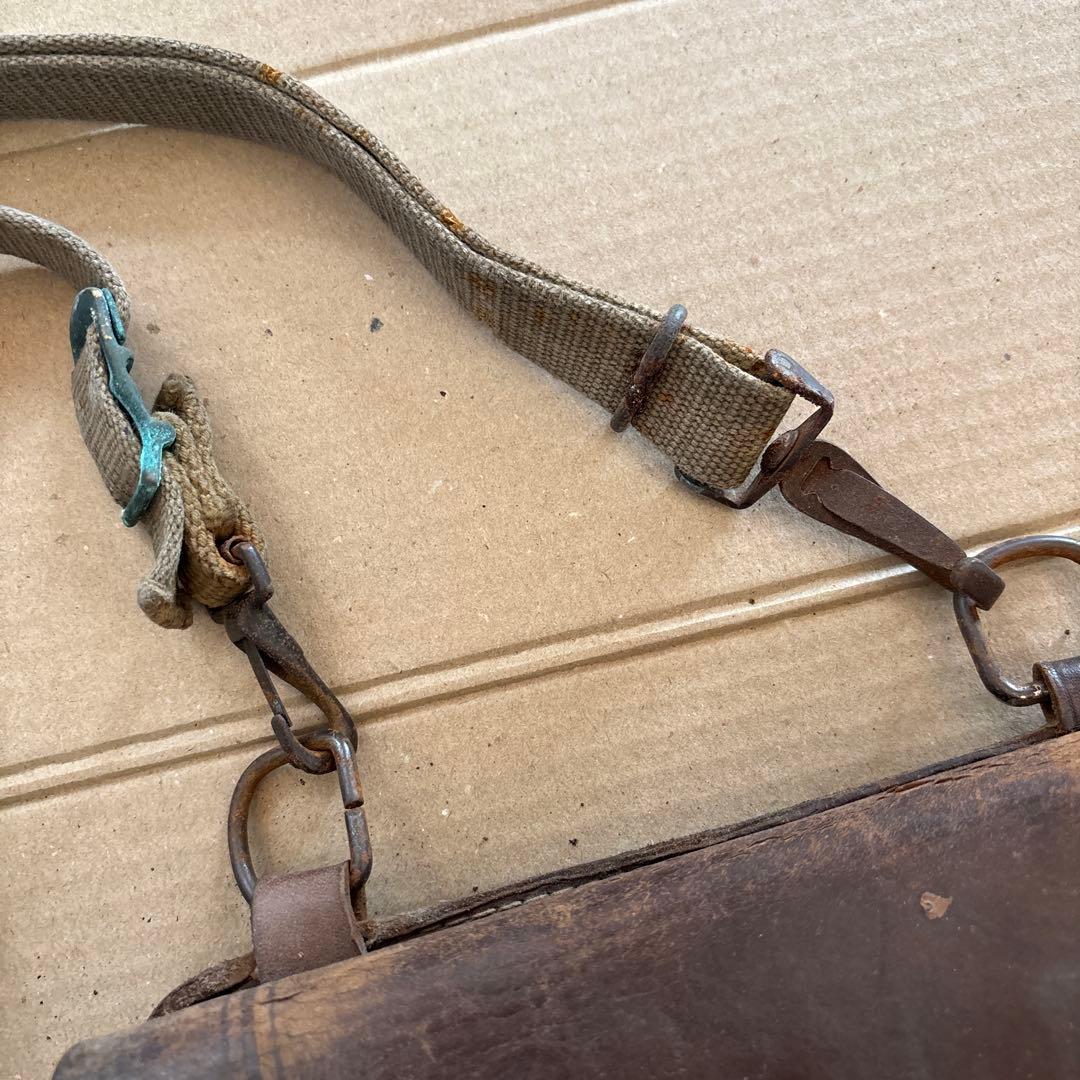 帝国陸軍　肩掛け革鞄　曹長