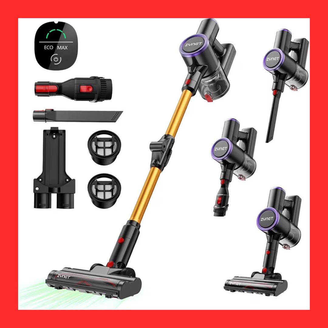 掃除機 コードレス 12月新登場腰痛ゼロ折りたたみ式　70KPa超強力吸引自立式