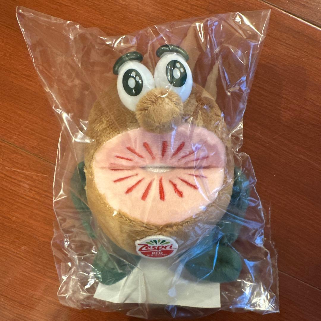 ゼスプリ キウイブラザーズ　レッド ぬいぐるみ 約13cm