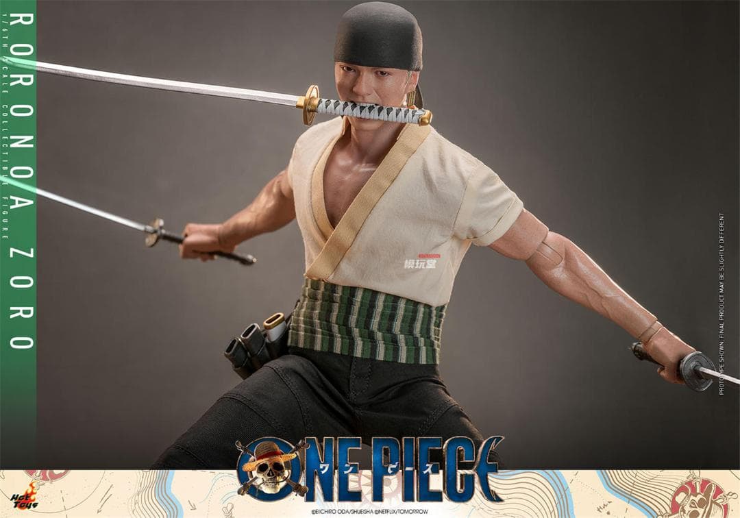 ホットトイズ 1/6 ONE PIECE ロロノア・ゾロ TMS110