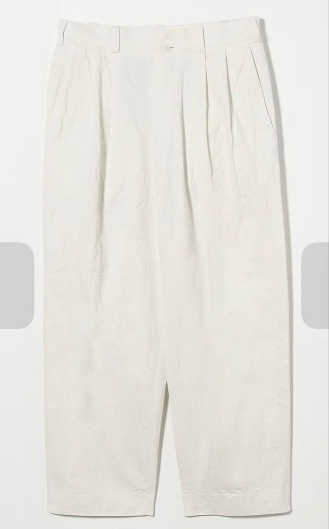 YAECA CHINO TROUSERS 2TUCK STRAIGHTパンツ