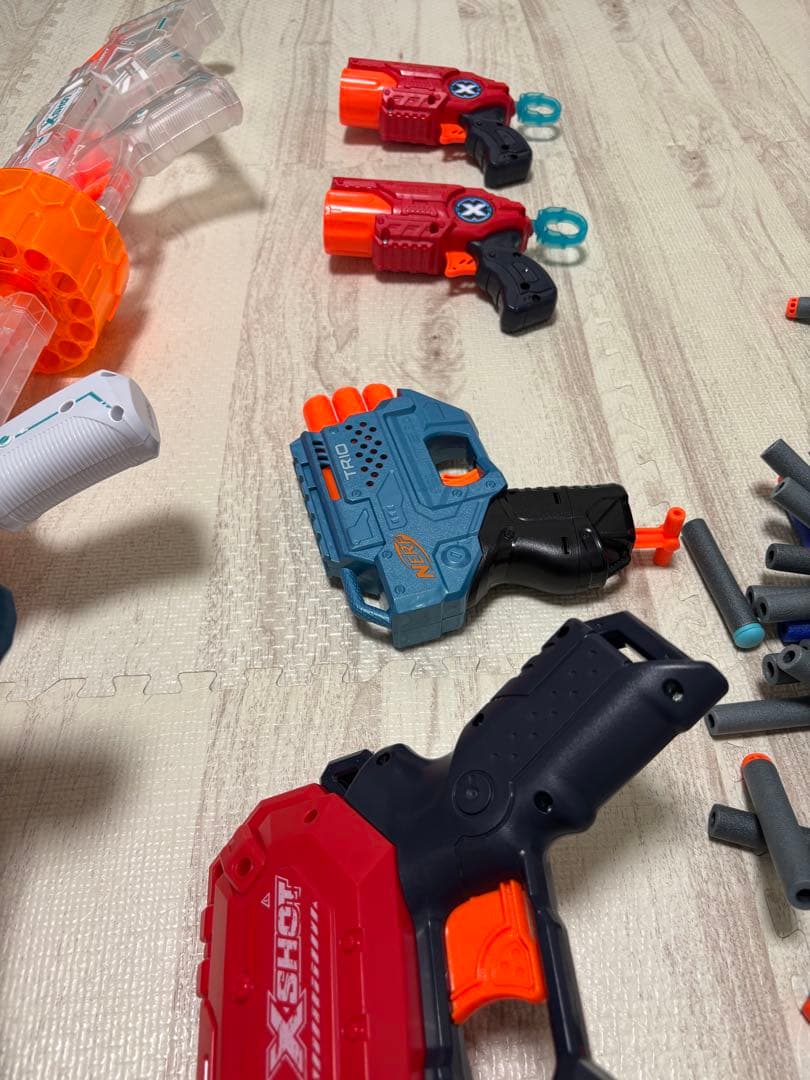 XSHOT ナーフ互換 ブラスター 大量まとめ売り セット スポンジ弾付き