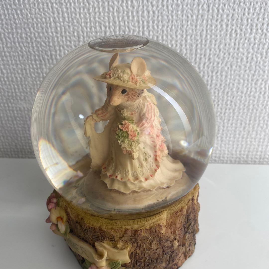 1989 エネスコ　ブランブリーヘッジ スノードーム　スノーグローブ　サマー　夏