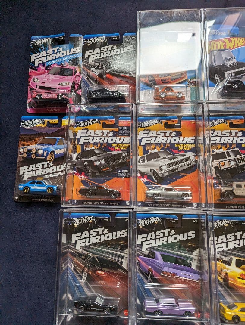 ホットウィール ミニカー ワイルドスピード17台セット ②