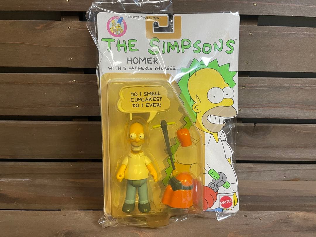 ザ・シンプソンズ ホーマー・シンプソン フィギュア マテル12→9