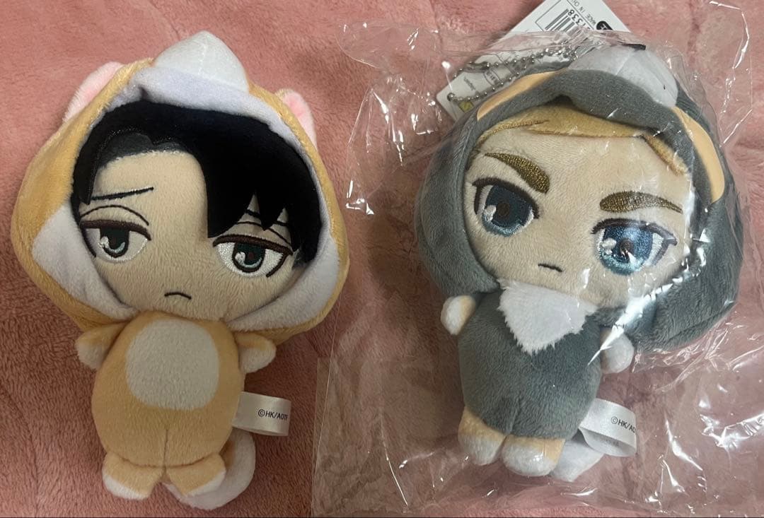 進撃の巨人 あにまるっこ リヴァイ・エルヴィン幼少期ver. セット