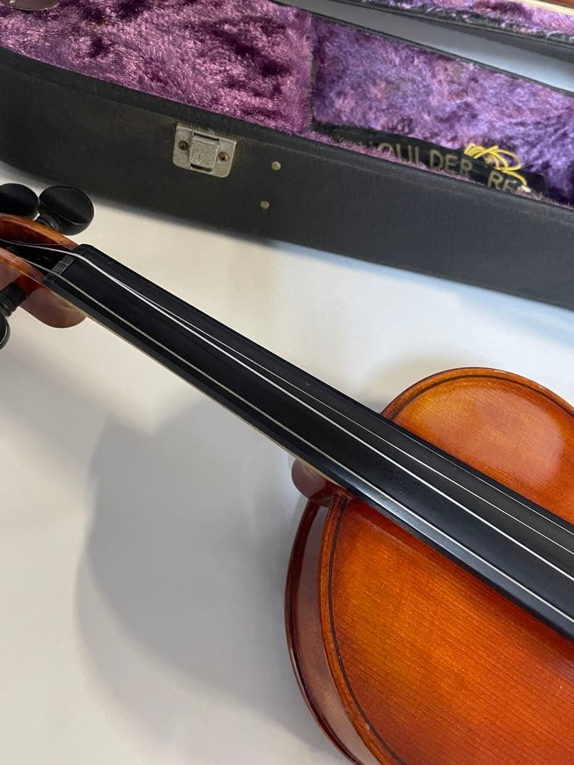 スズキNo.360 バイオリン4/4 1976年製　毛替え済　ケース、肩当付属