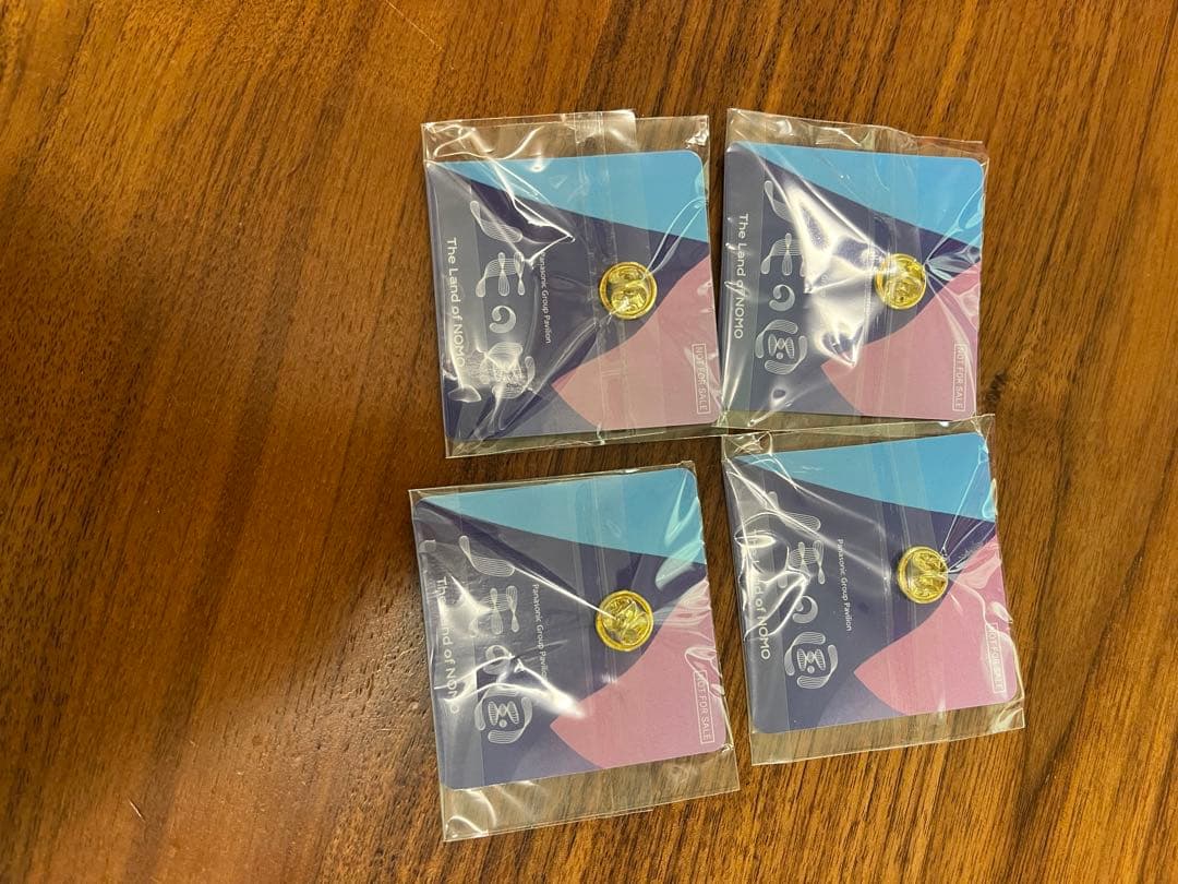 【未開封】ノモの国　ピンバッジ　4個