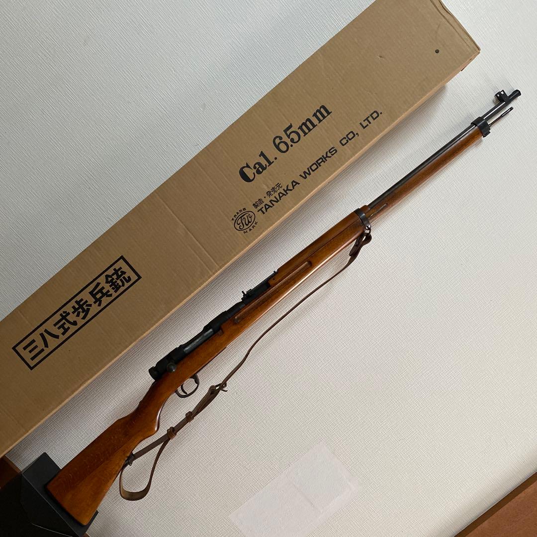 三八式歩兵銃　タナカ モデルガン 65mm 弾薬付き　コスプレ　尾形百之助