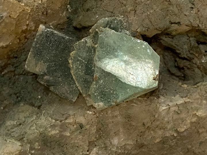 フローライト　on クォーツ　1150g