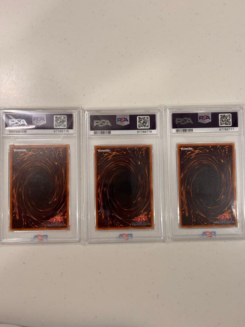 ブラック・ローズ・ドラゴン PSA 10 3枚連番セット