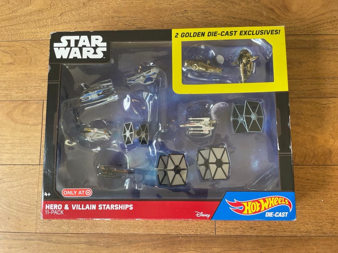 Hot Wheels Star Wars ダイキャスト11機入 target限定