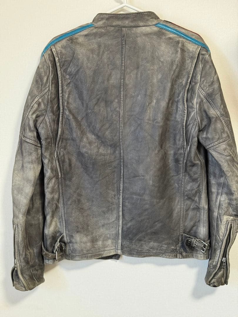 稀少色 SCHOTT シングルライダースジャケット Sサイズ