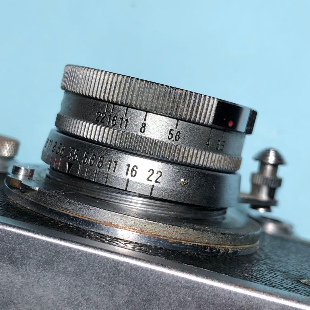 フィルムカメラ leotax konishiroku hexar 50mm f3.5