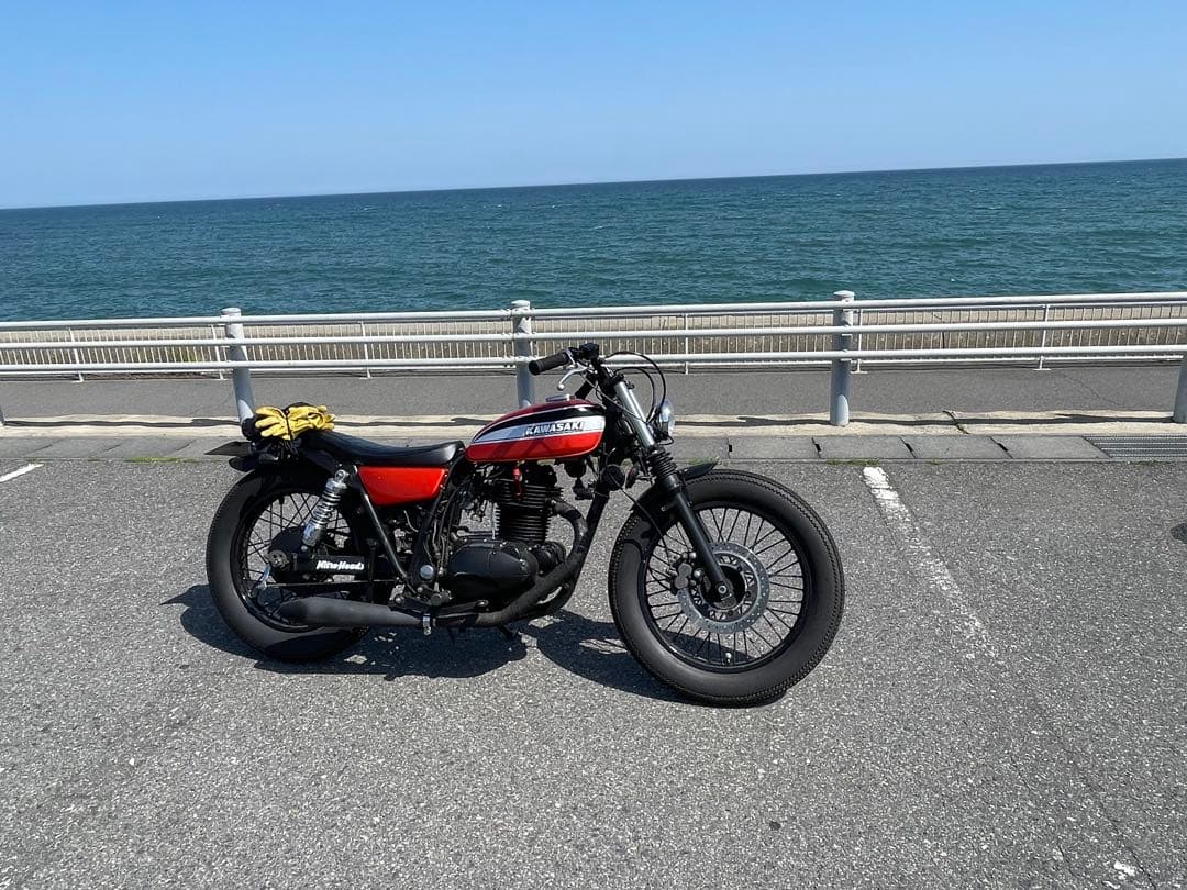 s*a様 250tr タンク　サイドカバー