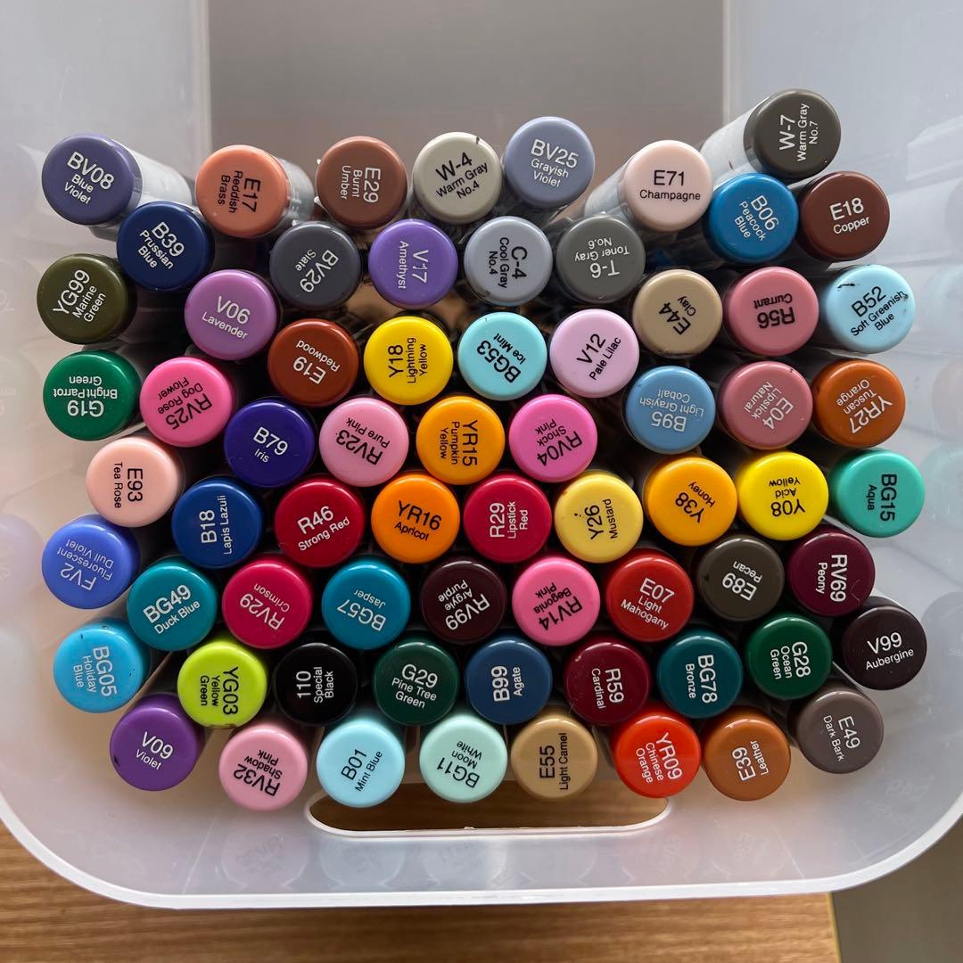 【ricoshu】コピック　補充用インク　67本まとめ売り