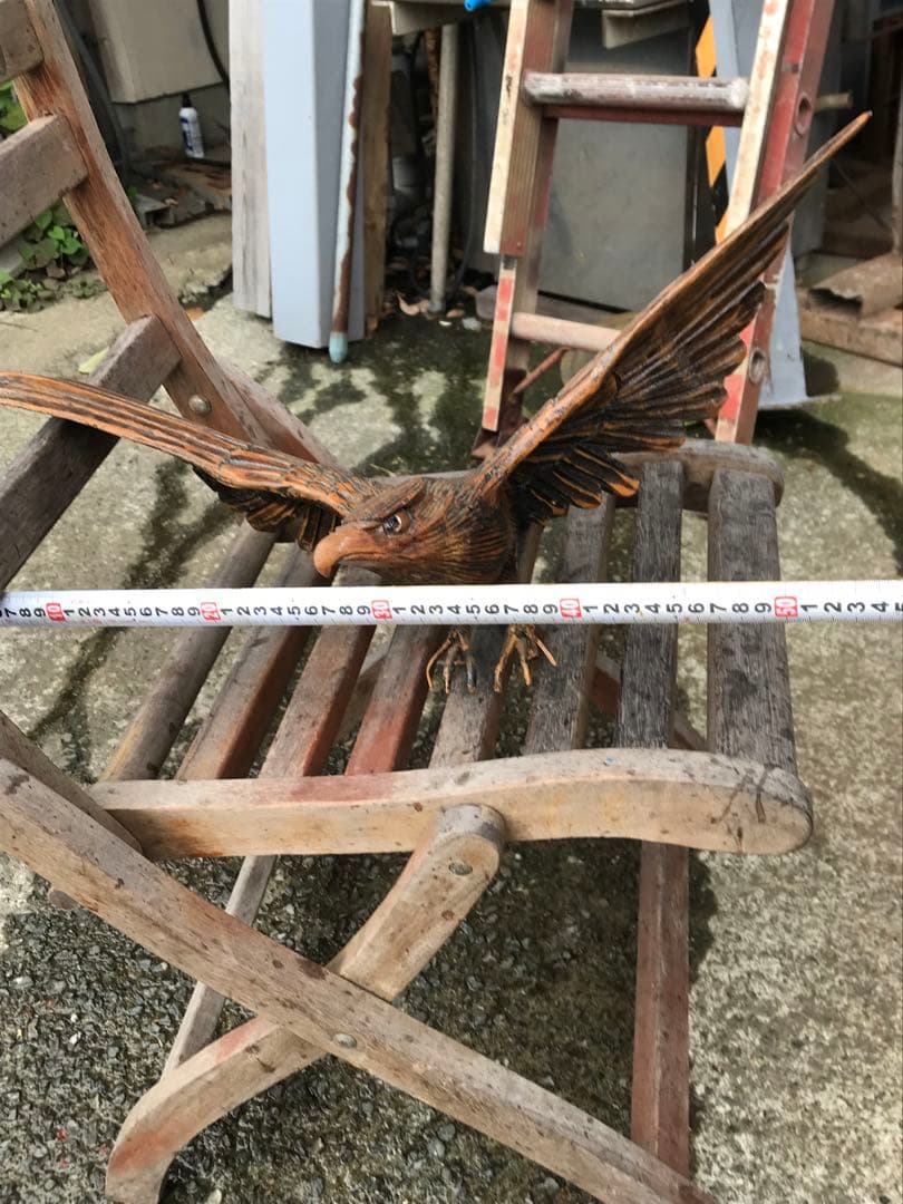 珍しい竹細工の鷹❣️