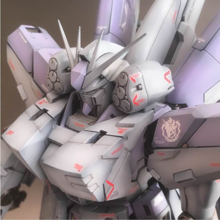 【塗装済】MG Hi-νガンダム HWS【完成品】