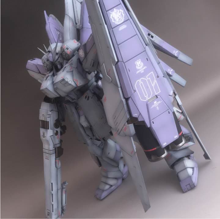 【塗装済】MG Hi-νガンダム HWS【完成品】