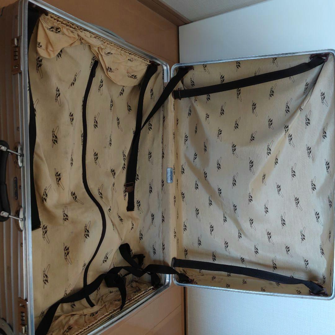 RIMOWA アルミ キャリーケース②（48×26×74cm）