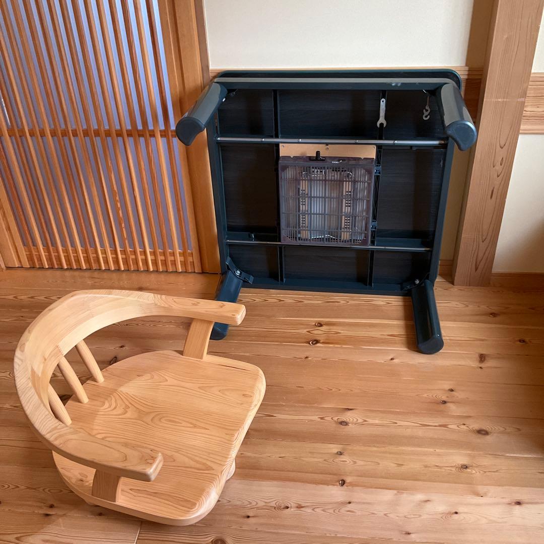 【dao様】木製　回転座椅子　1点　送料込み