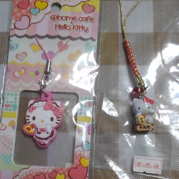 キティちゃん　ストラップ☆2個