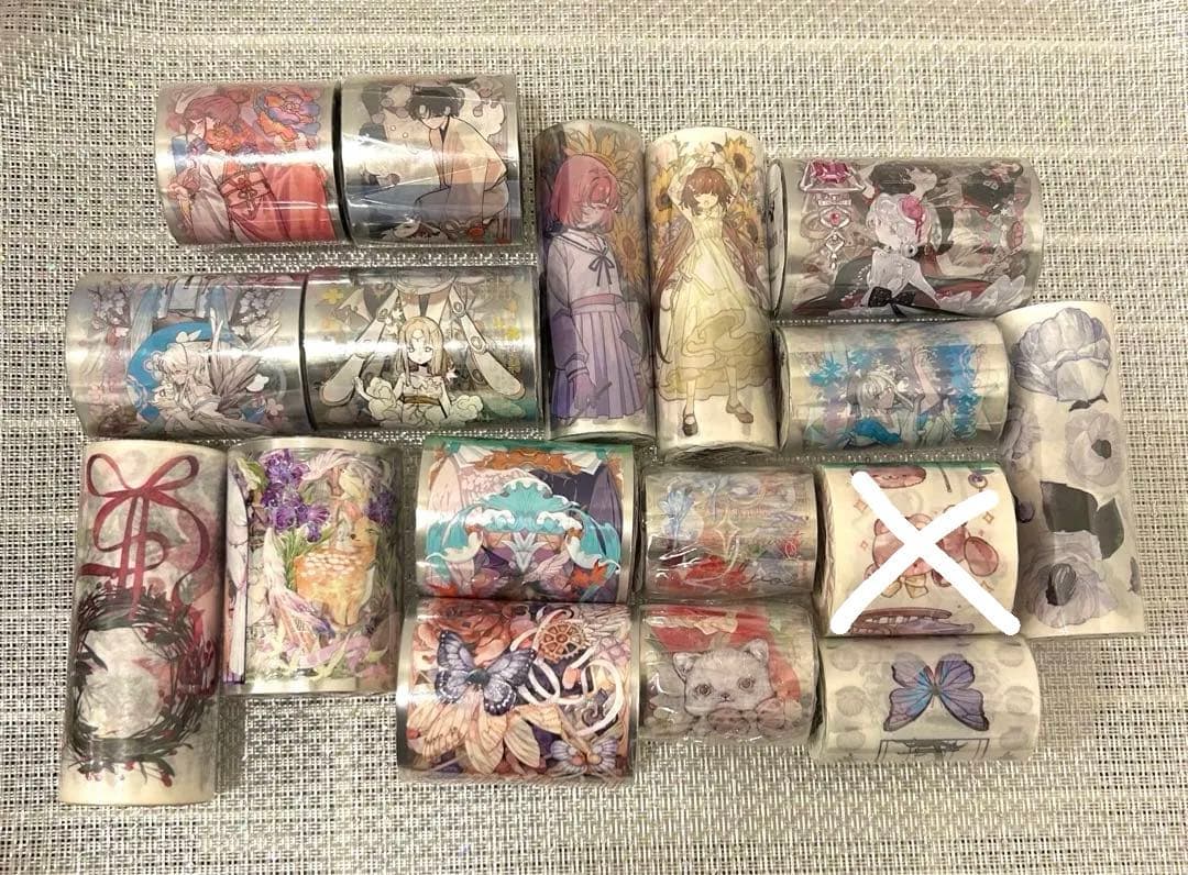 海外マステ まとめ売り19点