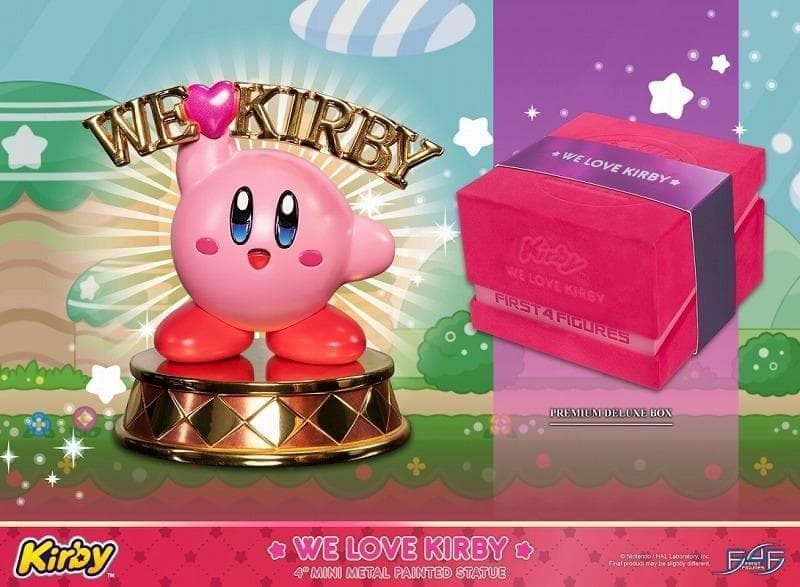 星のカービィ　 We Love Kirby カービィ メタル ミニスタチュー