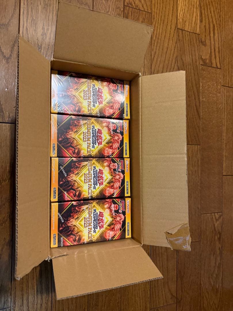 遊戯王 プレミアムパック 2023 12BOX シュリンク付き 未開封